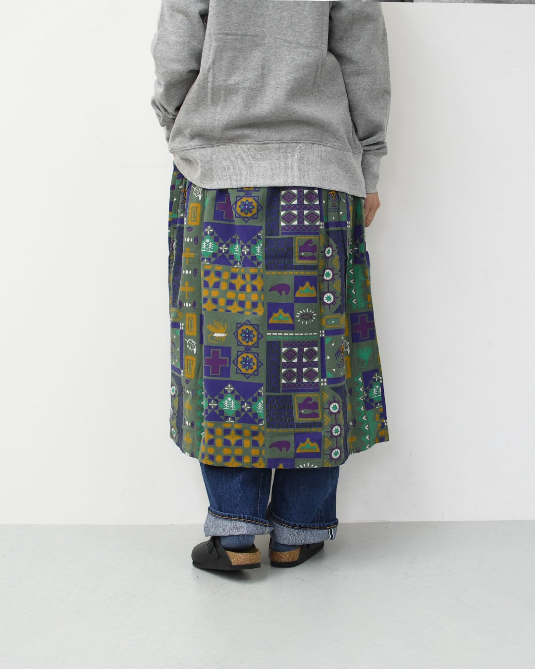 SOUTH2 WEST8 [サウスツーウエストエイト] Army String Skirt