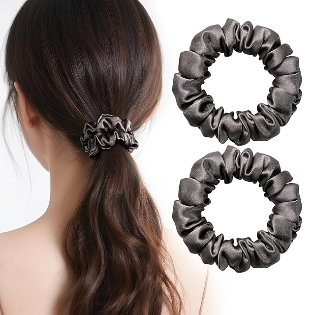 ヘアゴム (4色、20本) 髪ゴム あとがつかないヘアゴム 跡がつかない