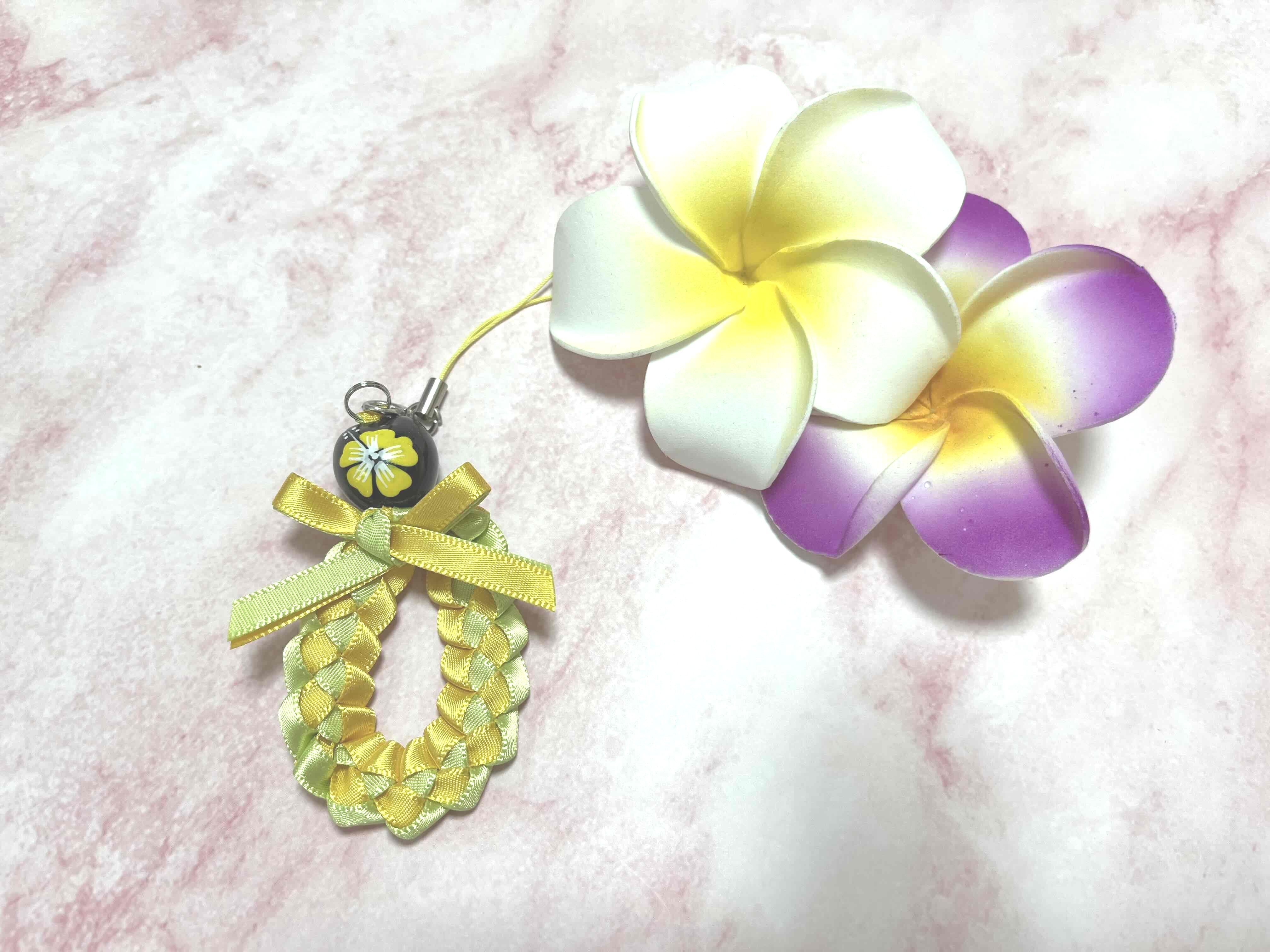 レシピなし）ハワイアンリボンレイ【シングルブレードストラップ