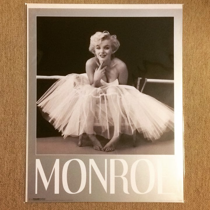 ポスター「マリリン・モンロー バレリーナ」 | 古本トロニカ 通販