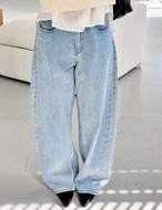 【新作5％OFF・3日間】Curve-Denim Jeans_onecolor