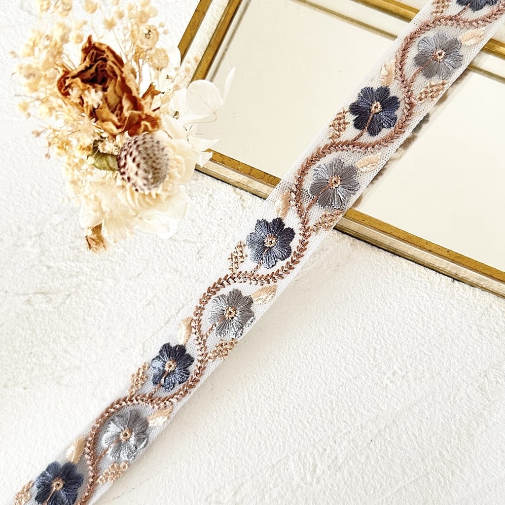 インド刺繍リボン　ロール販売　⑨ ロール販売＊ | インド刺繍リボン専門店Rino Ribbon