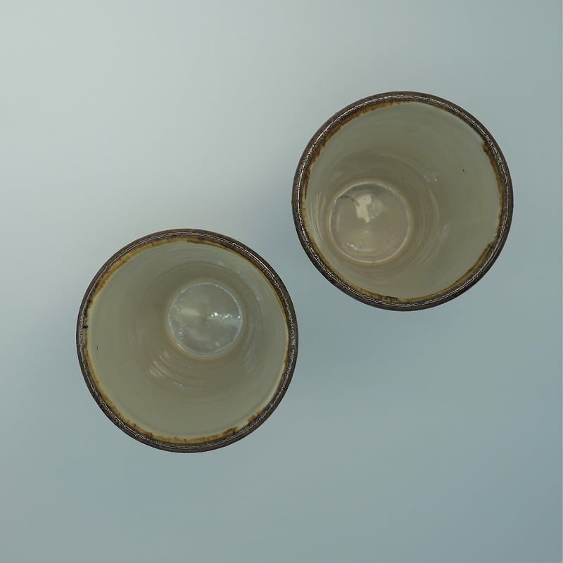 美品 ◆ やちむん　沖縄　工房いろは　片口 カップ　１点物