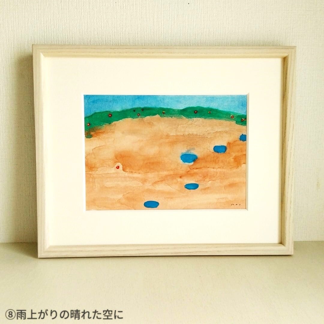 『春の窓辺』  手描き　アクリル画　原画　1点物。 春の窓辺』 手描きアクリル画原画1点物。