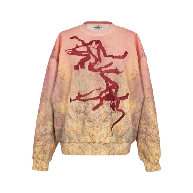 【GB MOUTH】Nature Camo "霧鷺" Cotton Fleece Sweat Shirt