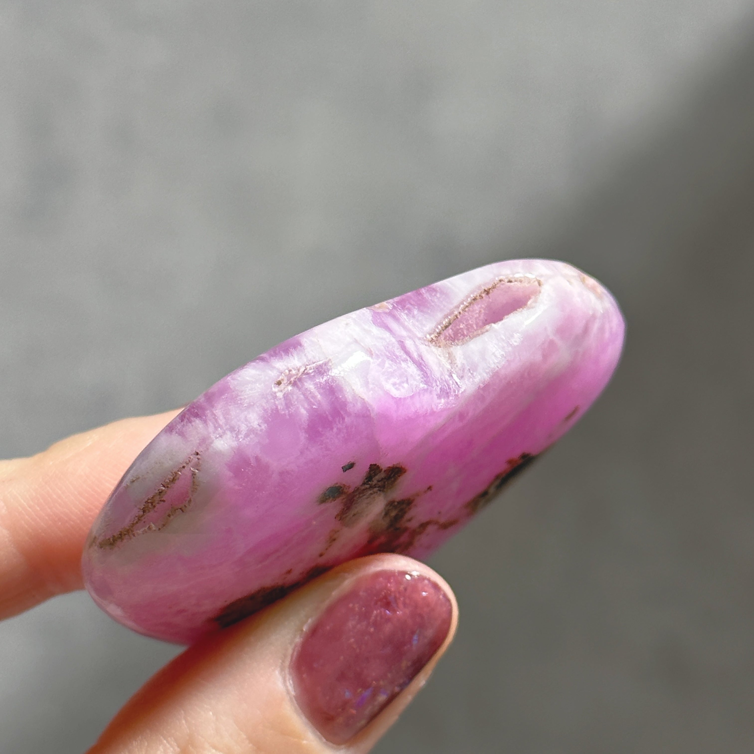 ピンクアラゴナイト ハート11♡Pink Aragonite♡天然石・鉱物