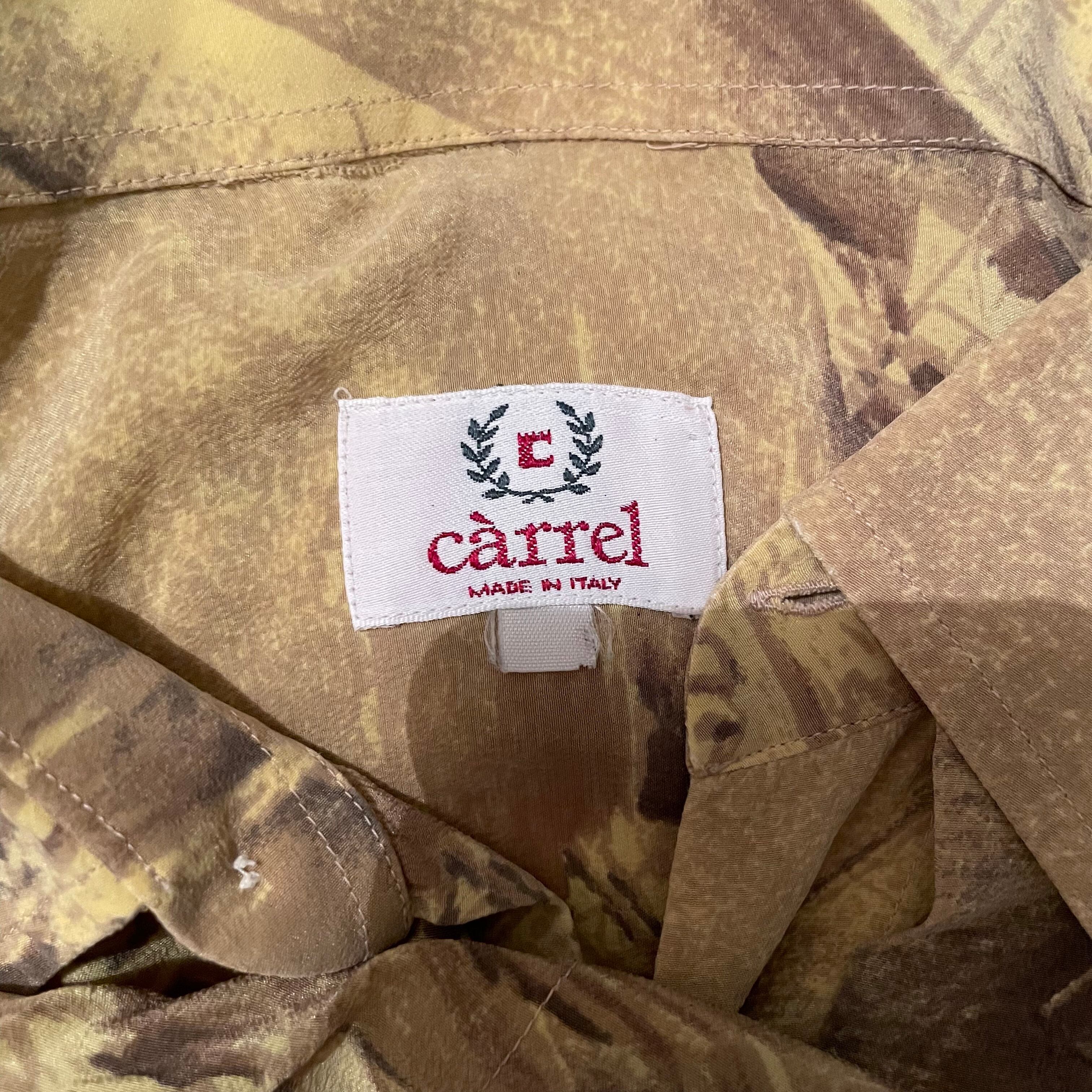carrel シルクドレスシャツ イタリア製