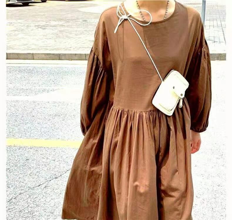 コットンワンピース　AJ22263-5368