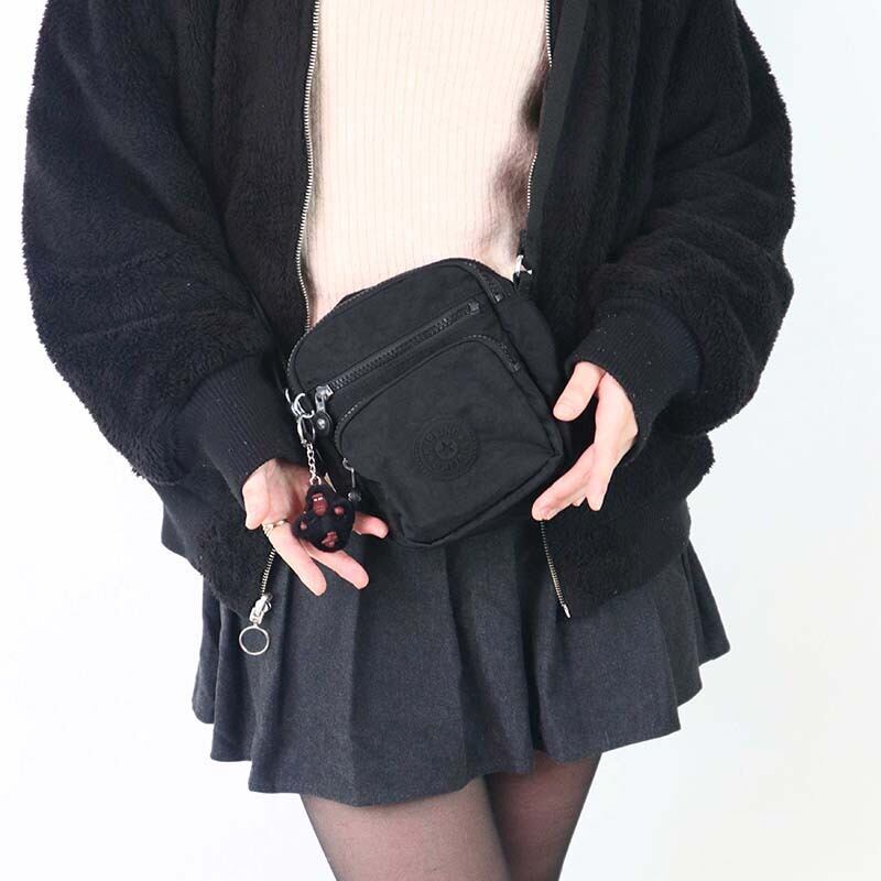 キプリング Kipling ショルダーバッグ レディース ブラック RON ロン KI91610DH