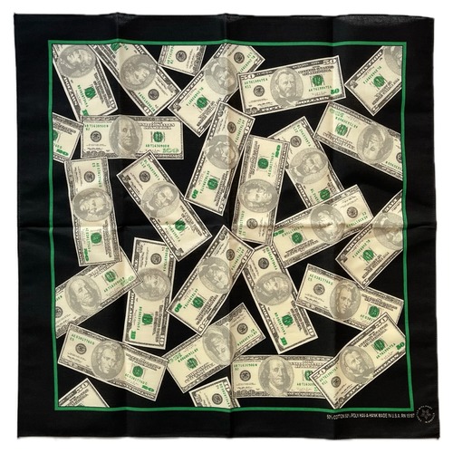 【Deadstock】90s RN15187 ＄ ヴィンテージ バンダナ usa