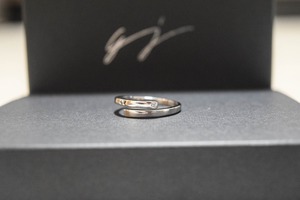simple ジルコニア ring【フリーサイズ】czr11-b