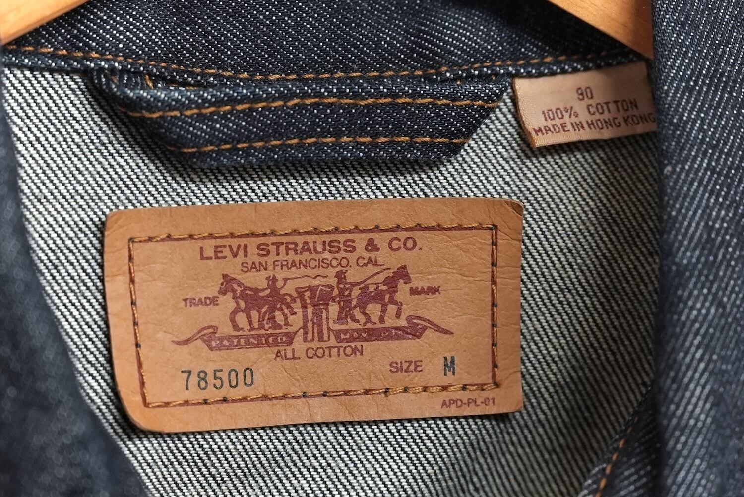 3746 Levi's 78500-0301 97年製 Made in Hong Kong リーバイス 3746 Levi's 78500-0301 97年製 Made in Hong Kong リーバイス