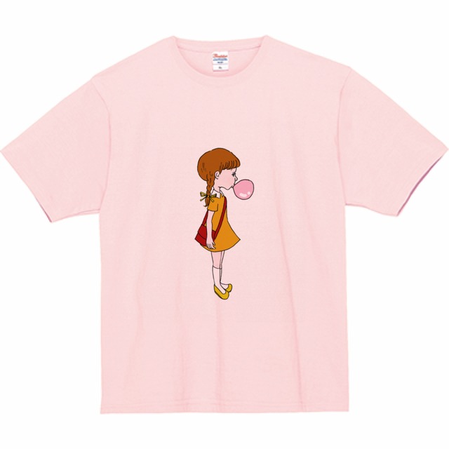 アメリカンポップ×女の子×Tシャツ