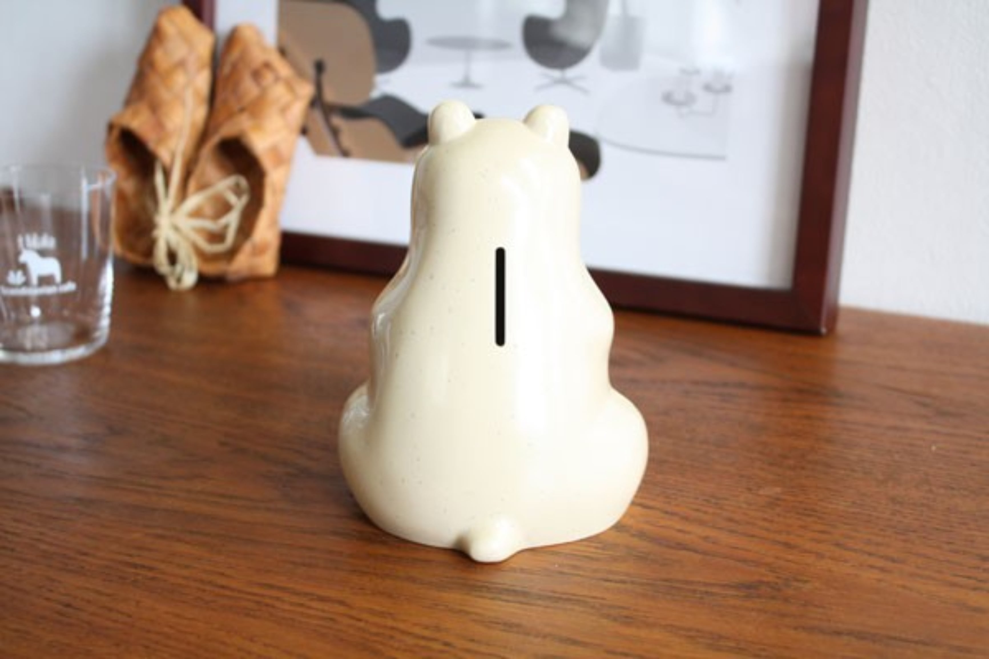 PLASTEP フィンランド 白くま貯金箱 | Zakka so-la