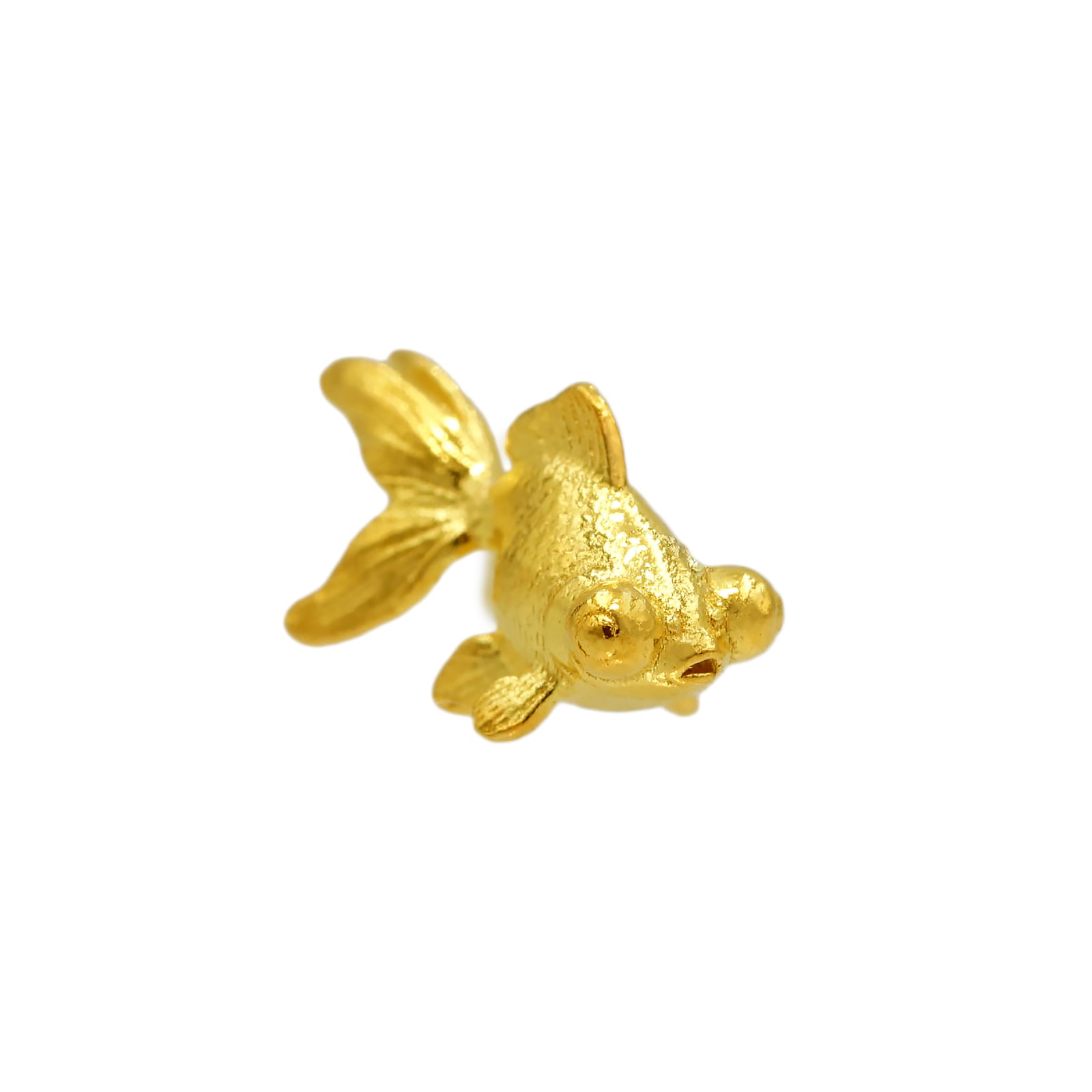 純金『金魚（出目金）』約1g お守り 【JUNGOLD】 | JUNGOLD【純金の世界】