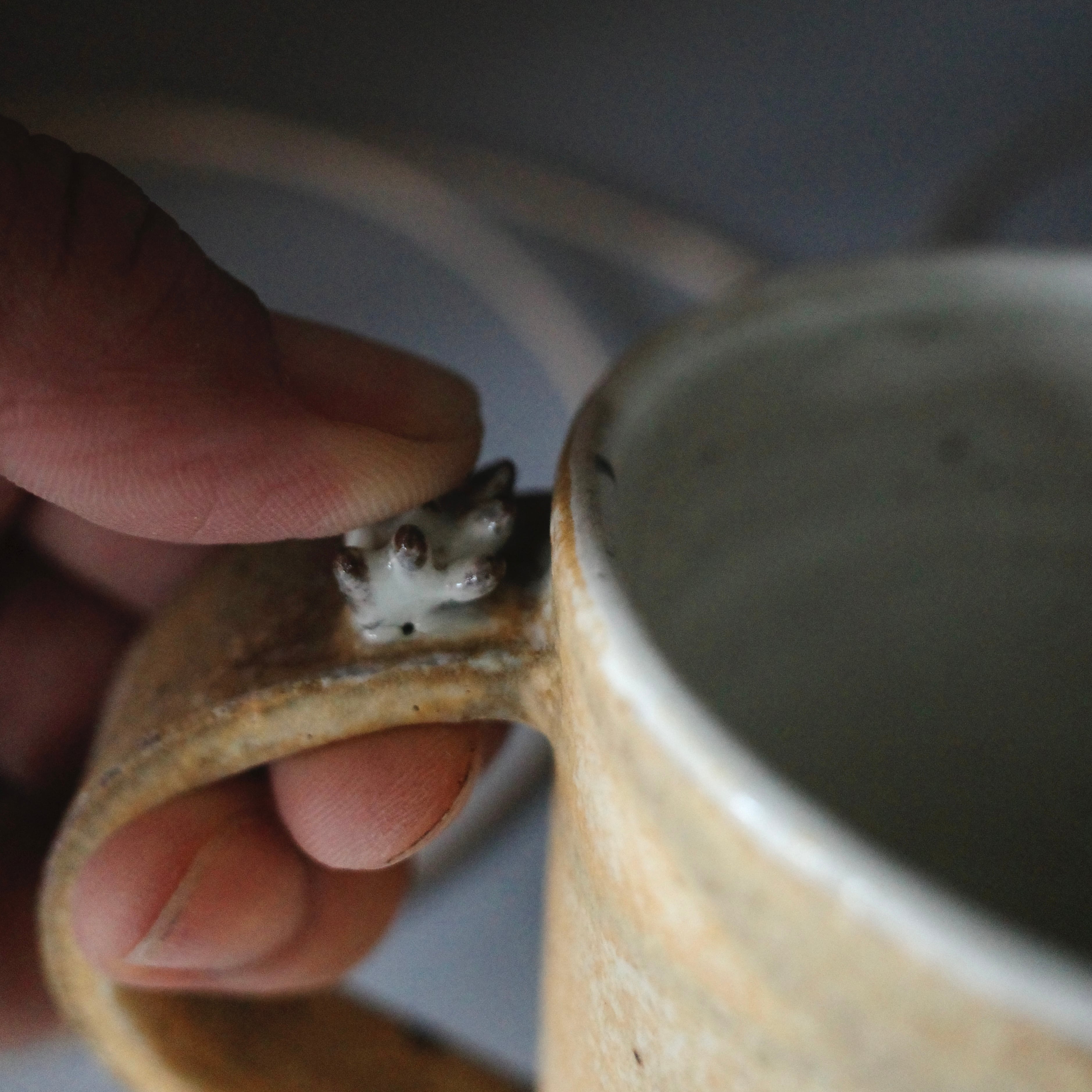 58. マグカップ 草 トゲトゲ | ceramic artist Tamako Ito 伊藤珠子の店