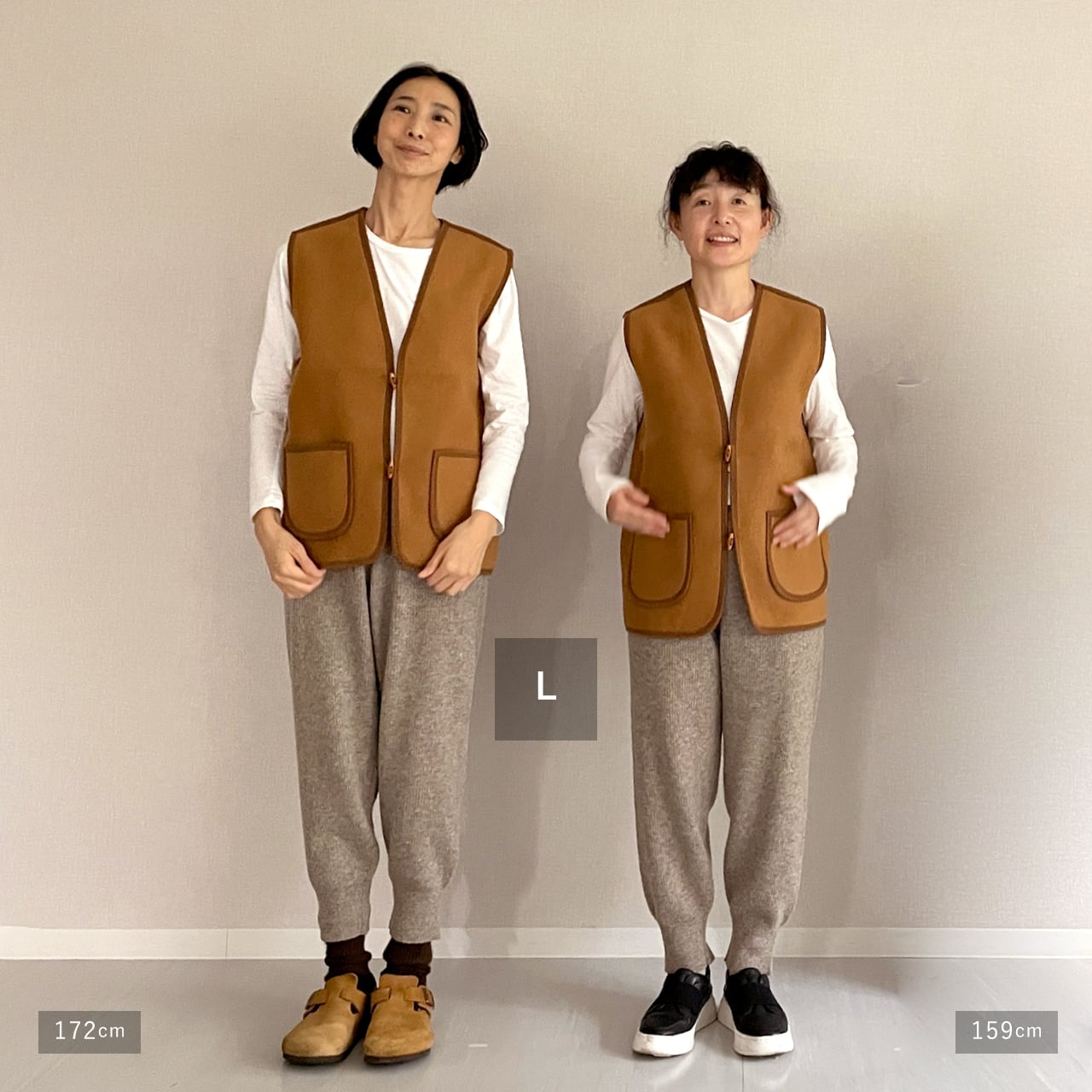 らくだのフェルトのベスト | 空飛ぶ羊 BASE webshop｜モンゴルの天然毛