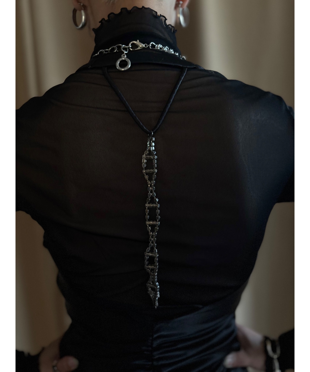 MADE IN U.S.A. mermaid maxi dress-4870-8