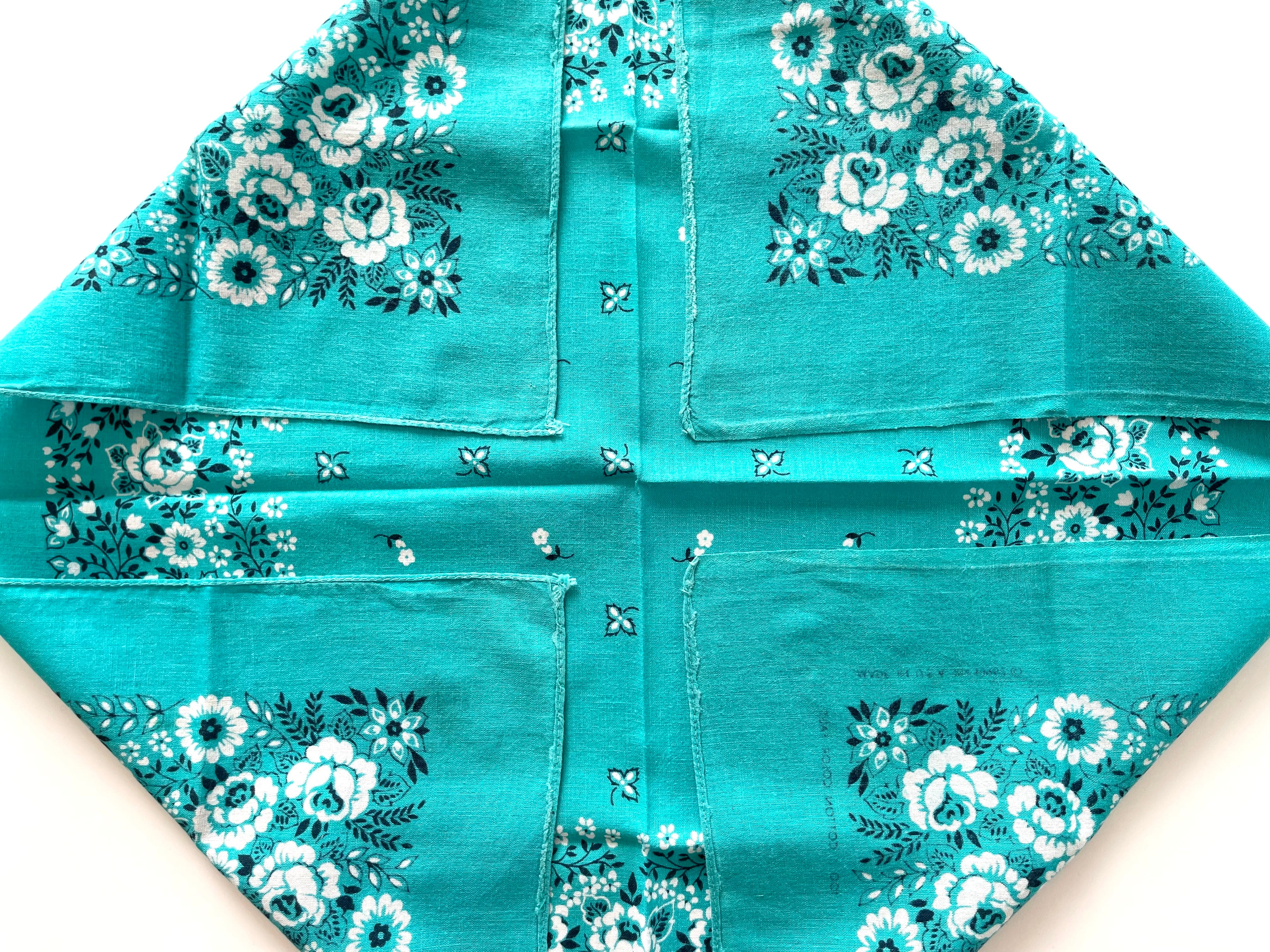 NICEカラー】RN13962 ヴィンテージバンダナ エメラルドグリーン | swallows