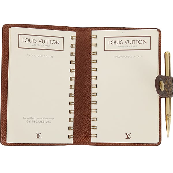 Vintage LOUIS VUITTON ルイヴィトン 手帳カバー アジェンダミニ