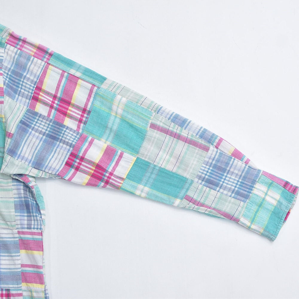 90s CHAPS Ralph Lauren チャプス ラルフローレン マドラスチェック