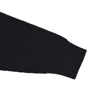 【MARINE SERRE】WOOL AND FLUFFY KNIT CREWNECK PULLOVER