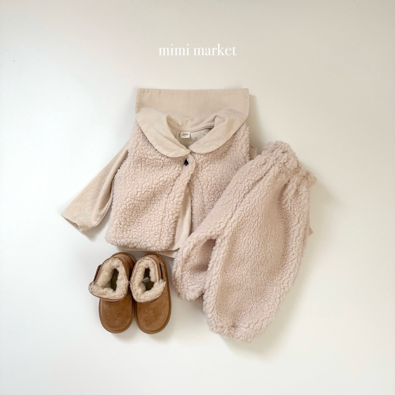 【予約/特典】mimi market / Corduroy Sailor Blanc