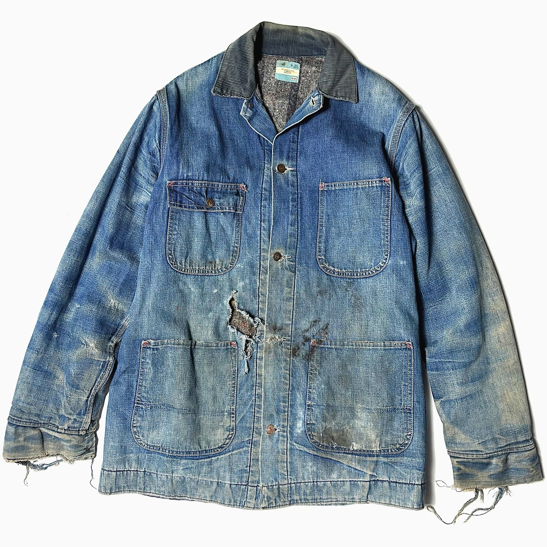 Vintage 50's【MAC MURRAY】Rayon Gabardine Western Jacket | Antler