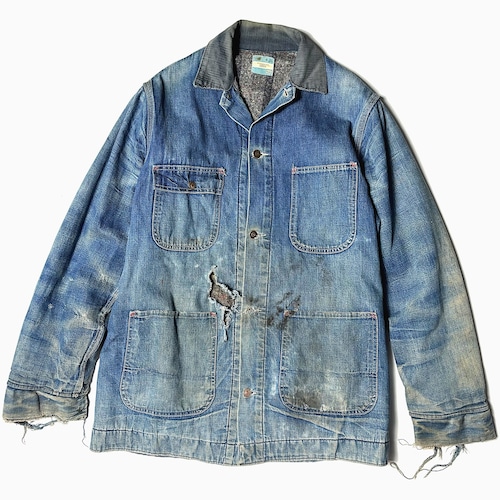 Vintage 60~70's【Sears】Grunge Denim Jacket