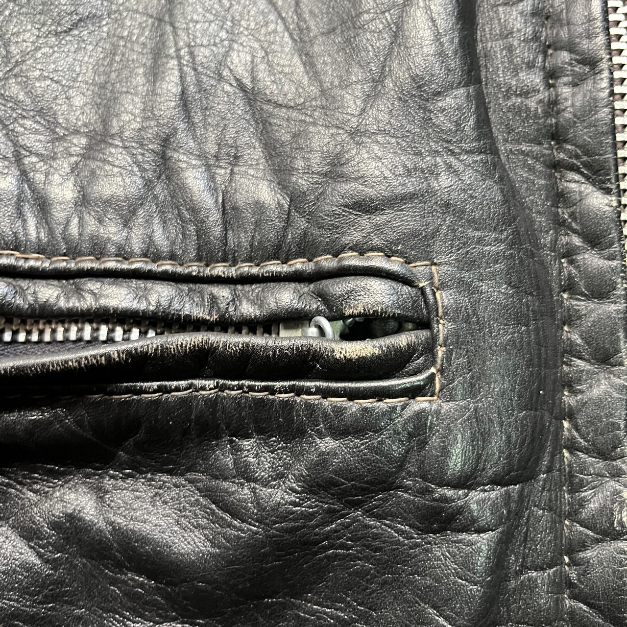 60年代 BROOKS ブルックス シングルライダースジャケット レザー 