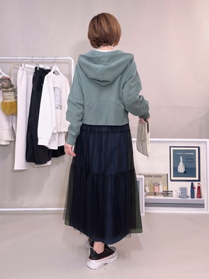 Denim&チュールスカート　16000➕tax