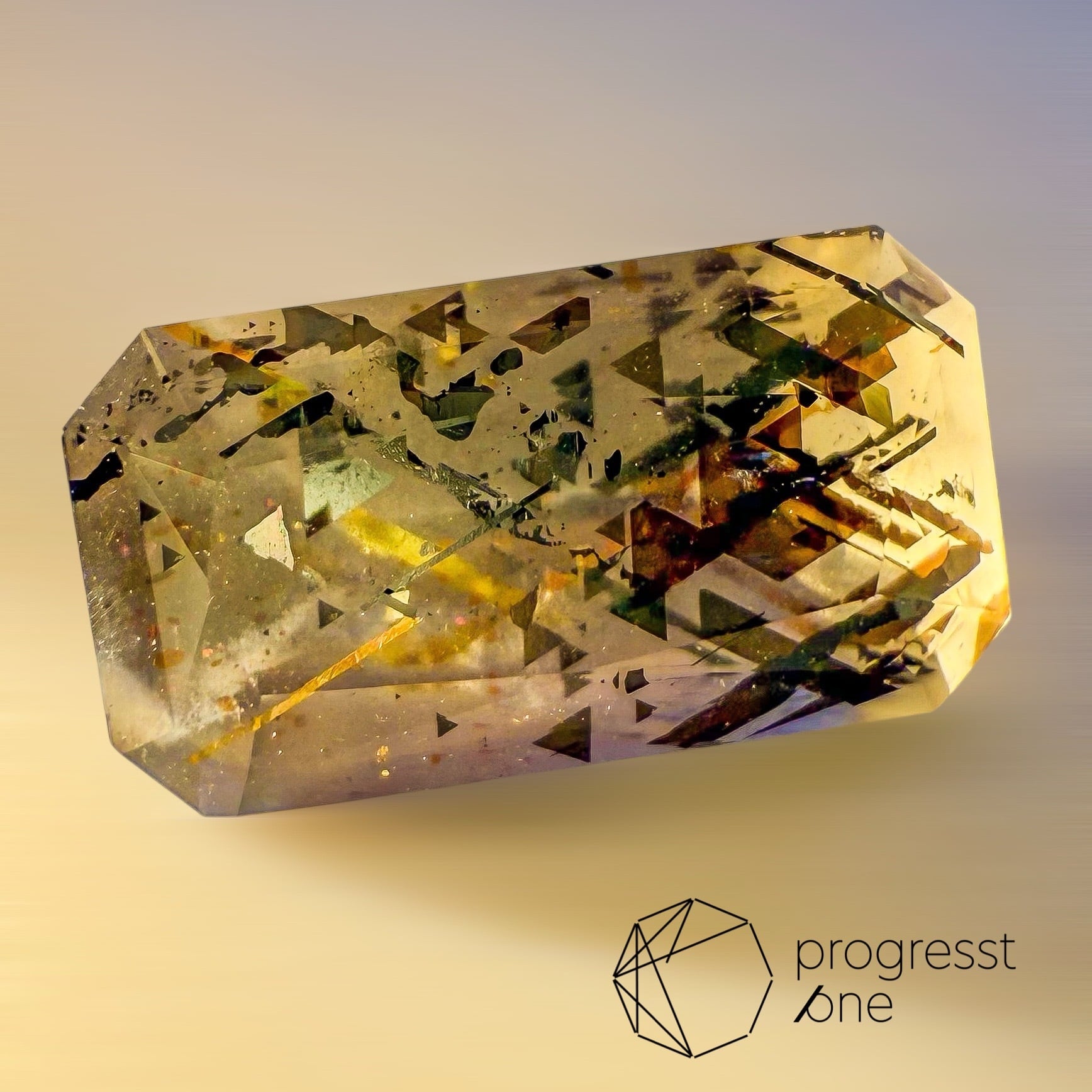 レインボーラティスサンストーン0.72ct | progresstone