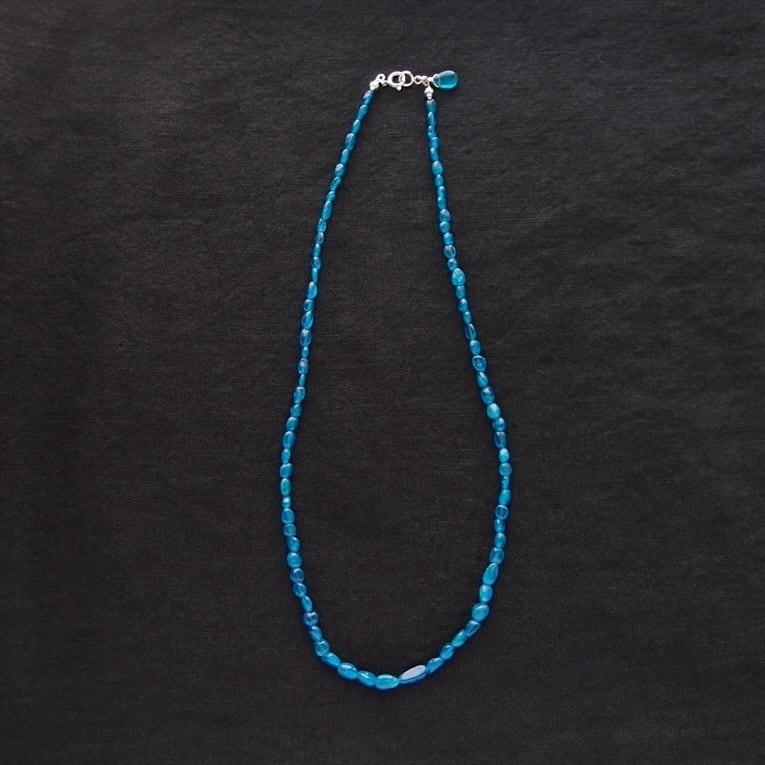 再入荷【SV】Apatite Necklace／アパタイト ネックレス （deep color
