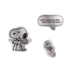 スヌーピーデコレーションミラー ブラック&ホワイト/ブラック(5257142)