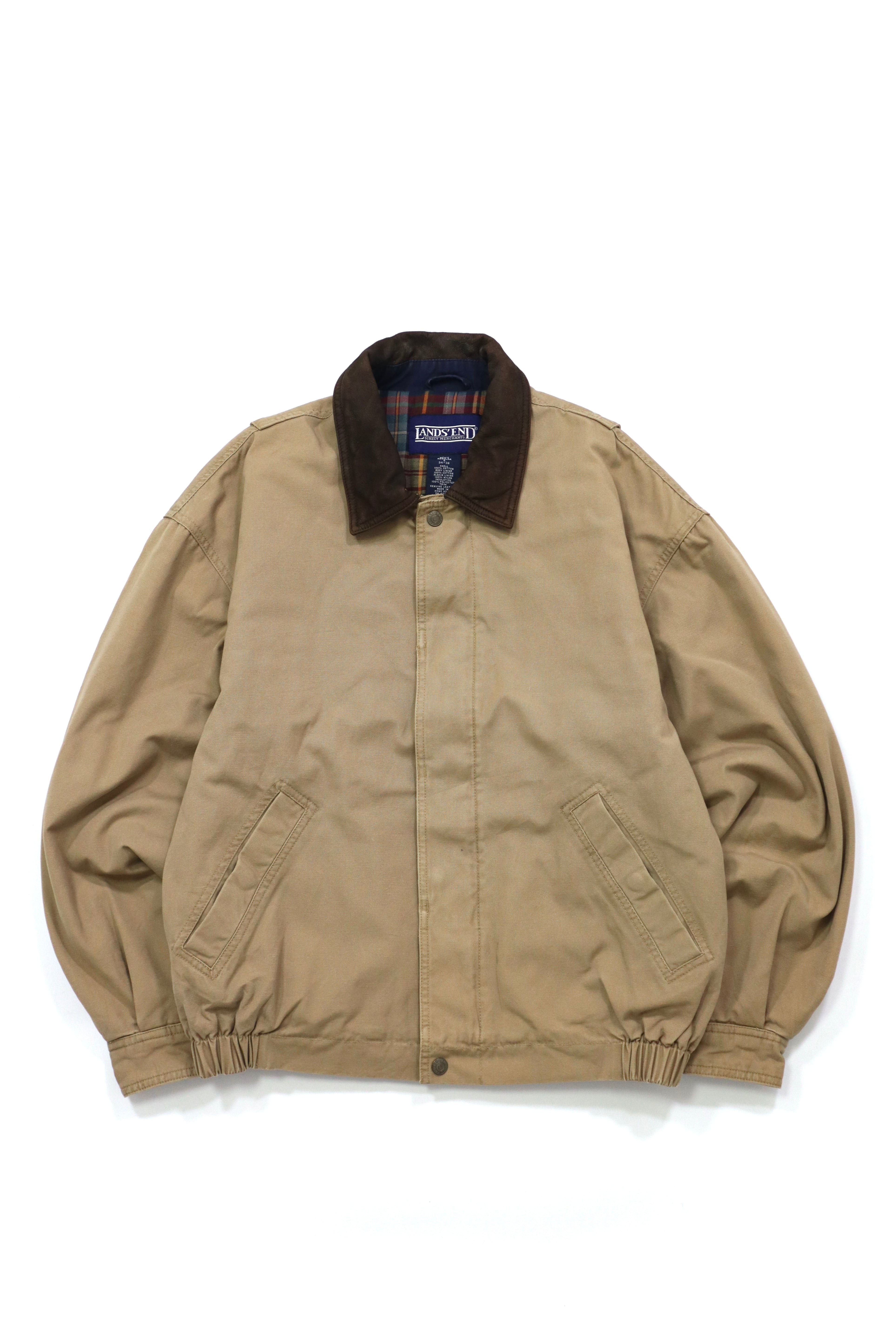 USED 90s LANDS’END swing top jacket