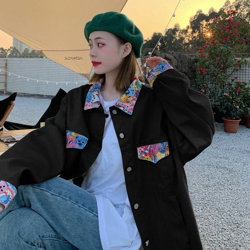 スタンダードスタイルジャケット スプリングルーズ レトロ 春物 スーパーモール7743815259