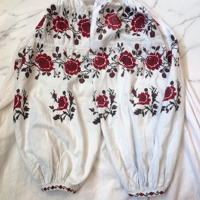 Ukrainian embroidery dress 2