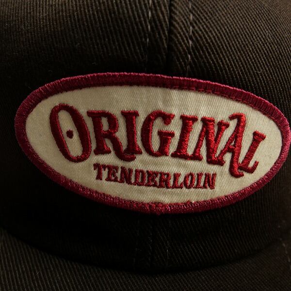 tenderloin テンダーロイントラッカーキャップオーバルロゴ