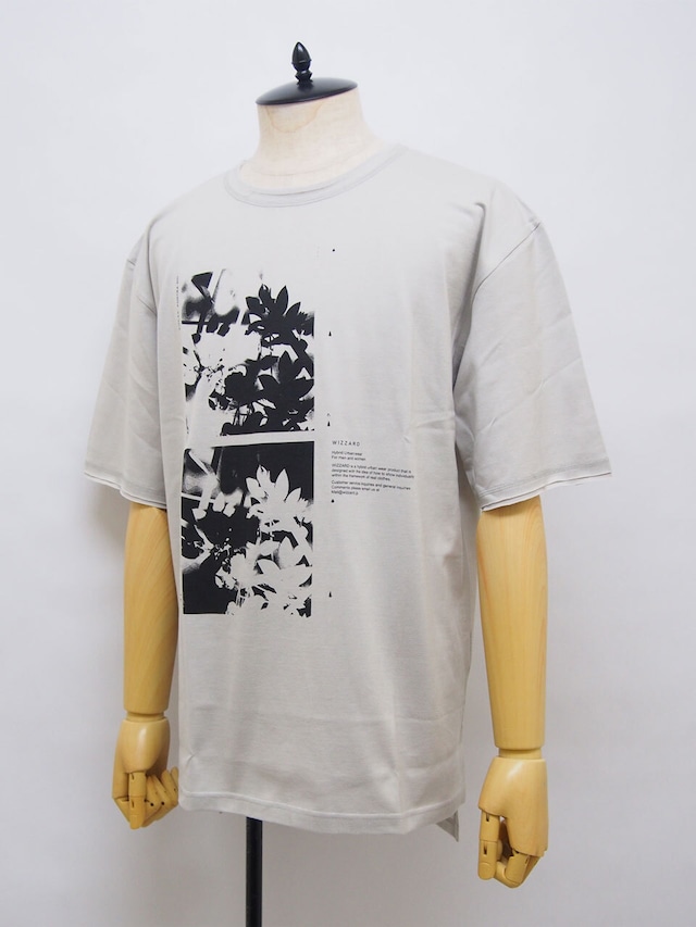 WIZZARD (ウィザード) GRAPHIC T-SHIRT "CHEMICAL" / LIGHT GRAY W24SS-GC020-4