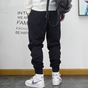 Ankle zipper sarouel pants 0104