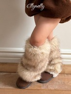 【 ELLY MOLLY / 予約 】Coco fur warmer