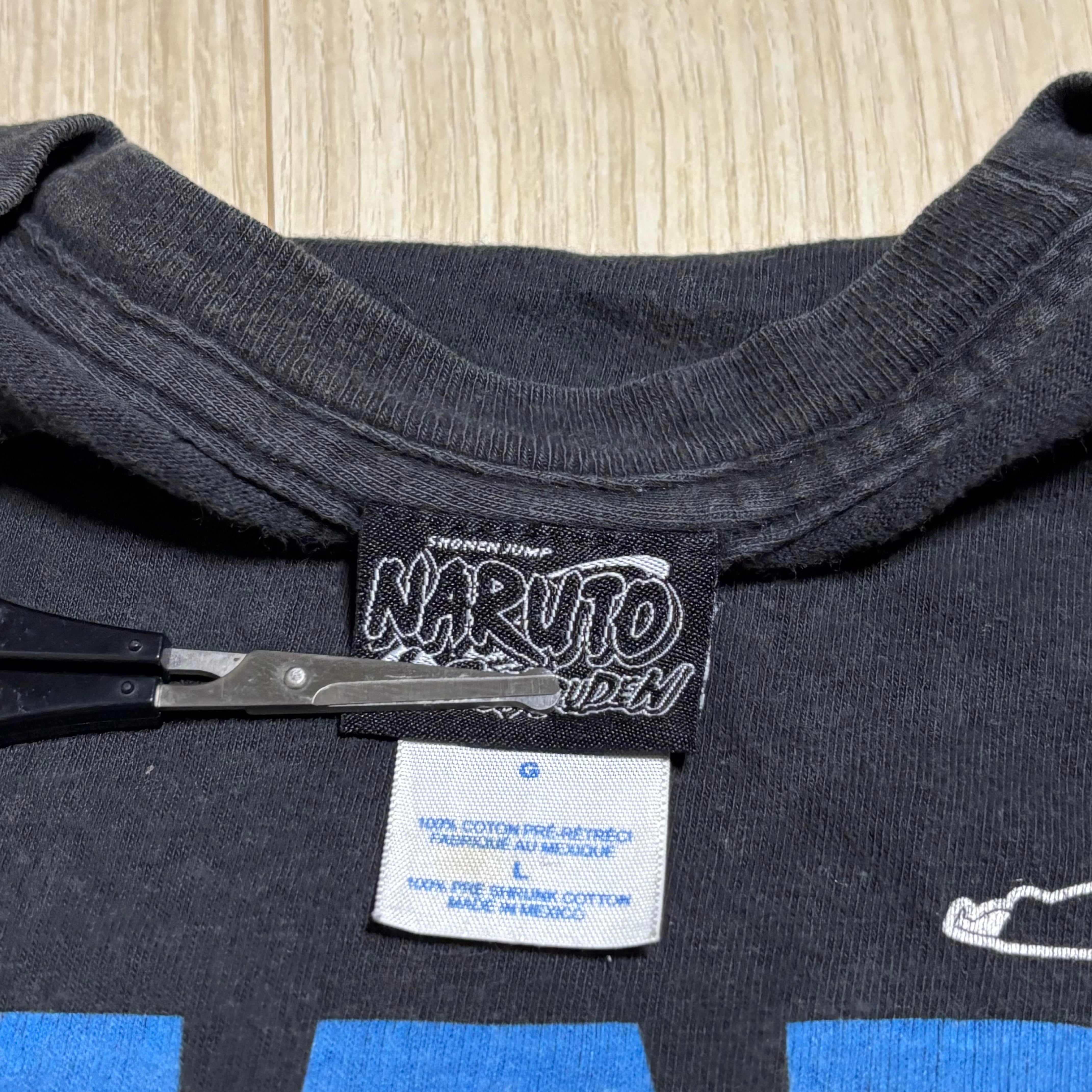 00s NARUTO tシャツ ナルト ナルト疾風伝 ANIME アニメ 影分身 ©️2002