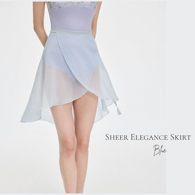 Sheer Elegance　シアーエレガンス ラップバレエスカート（Blue）