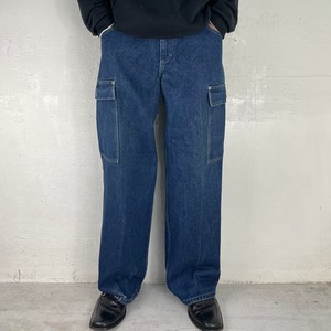 CHAPS RALPH LAUREN WIDE DENIM CARGO PANTS