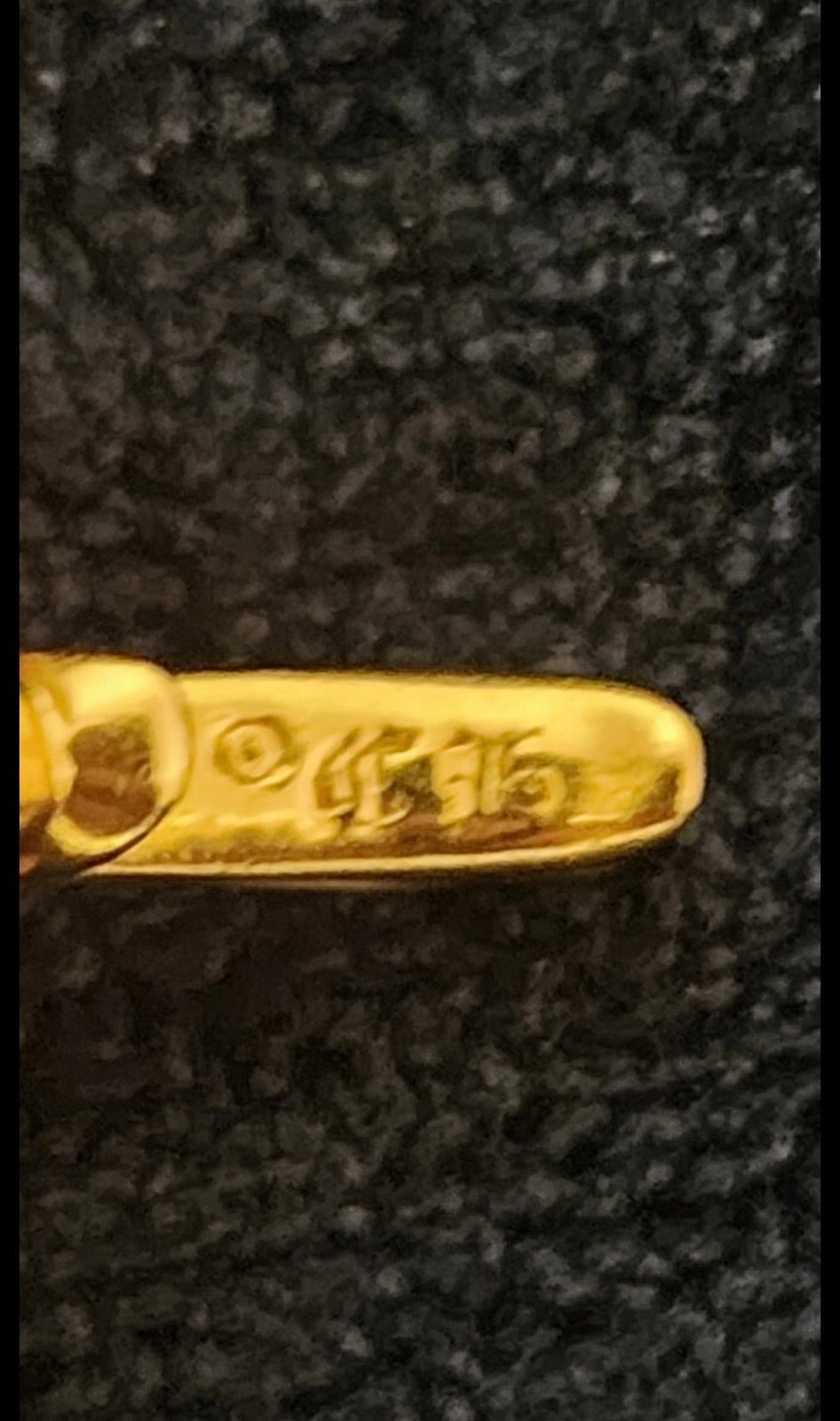 CHROME HEARTS クロムハーツ 22K タイニーE CHプラス タイニーファット