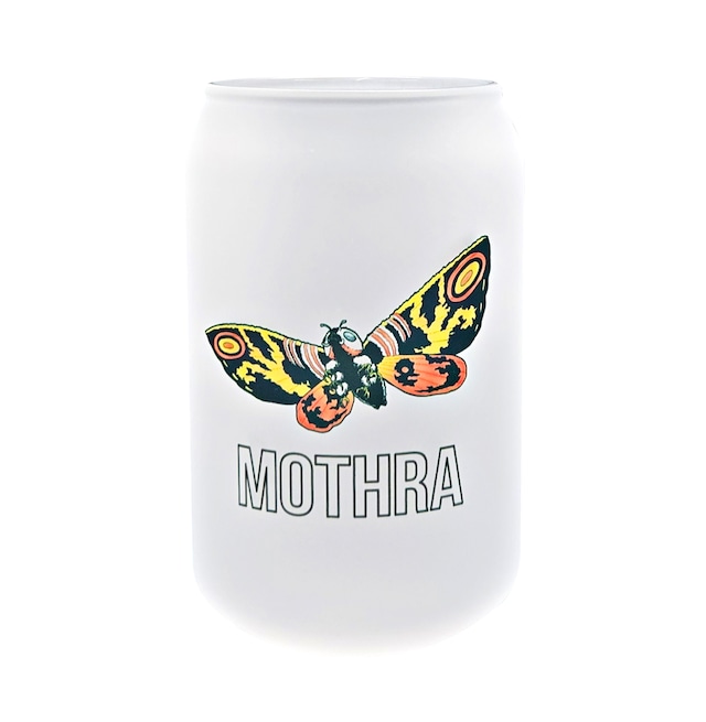 モスラ展　缶型グラス【ゴジラ迎撃作戦】