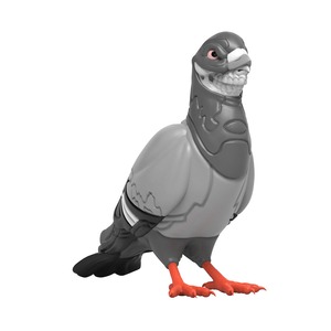Grin Pigeon Mono Edition by Staple X Ron English