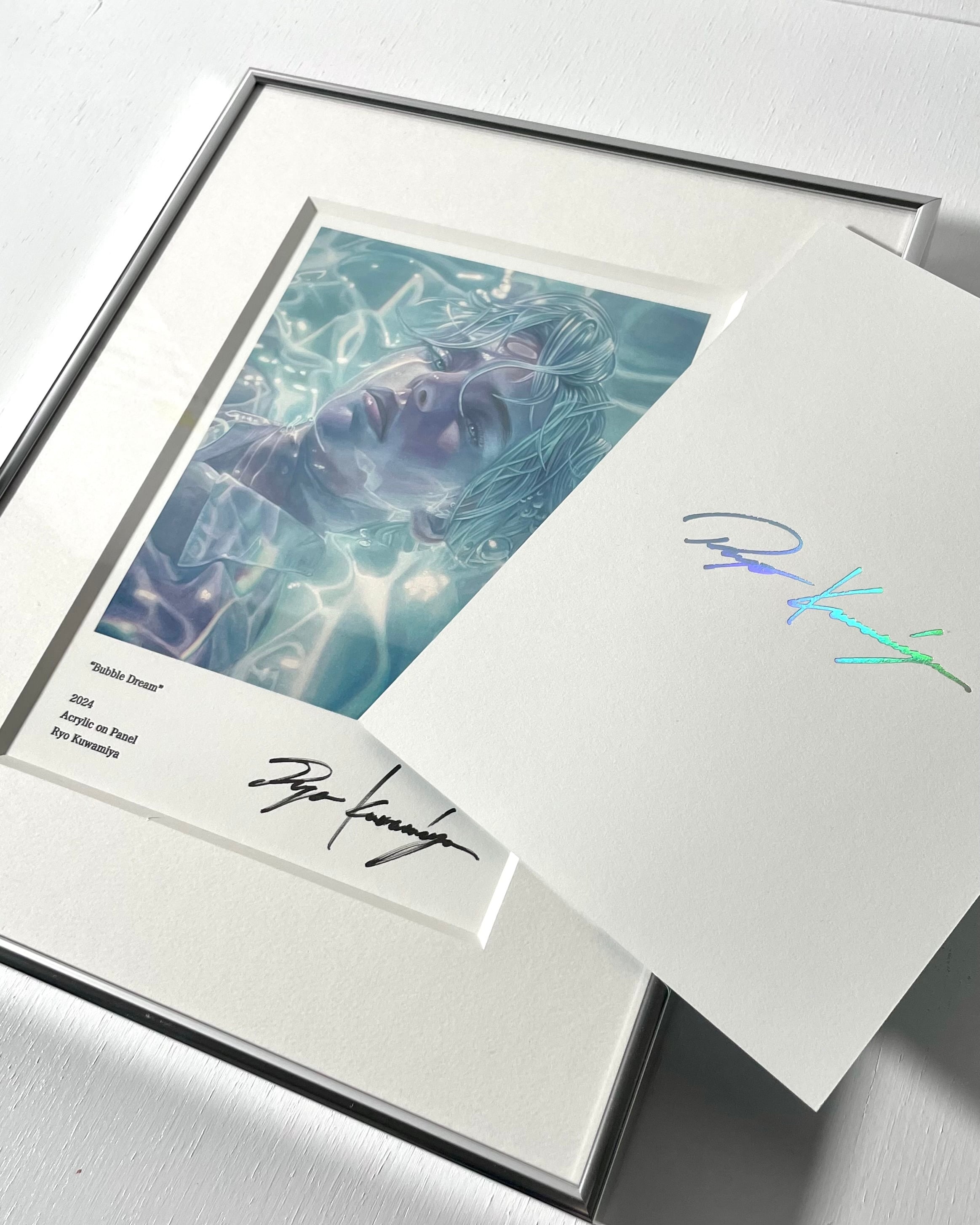 特装版】額装ポスター(直筆サイン入) 