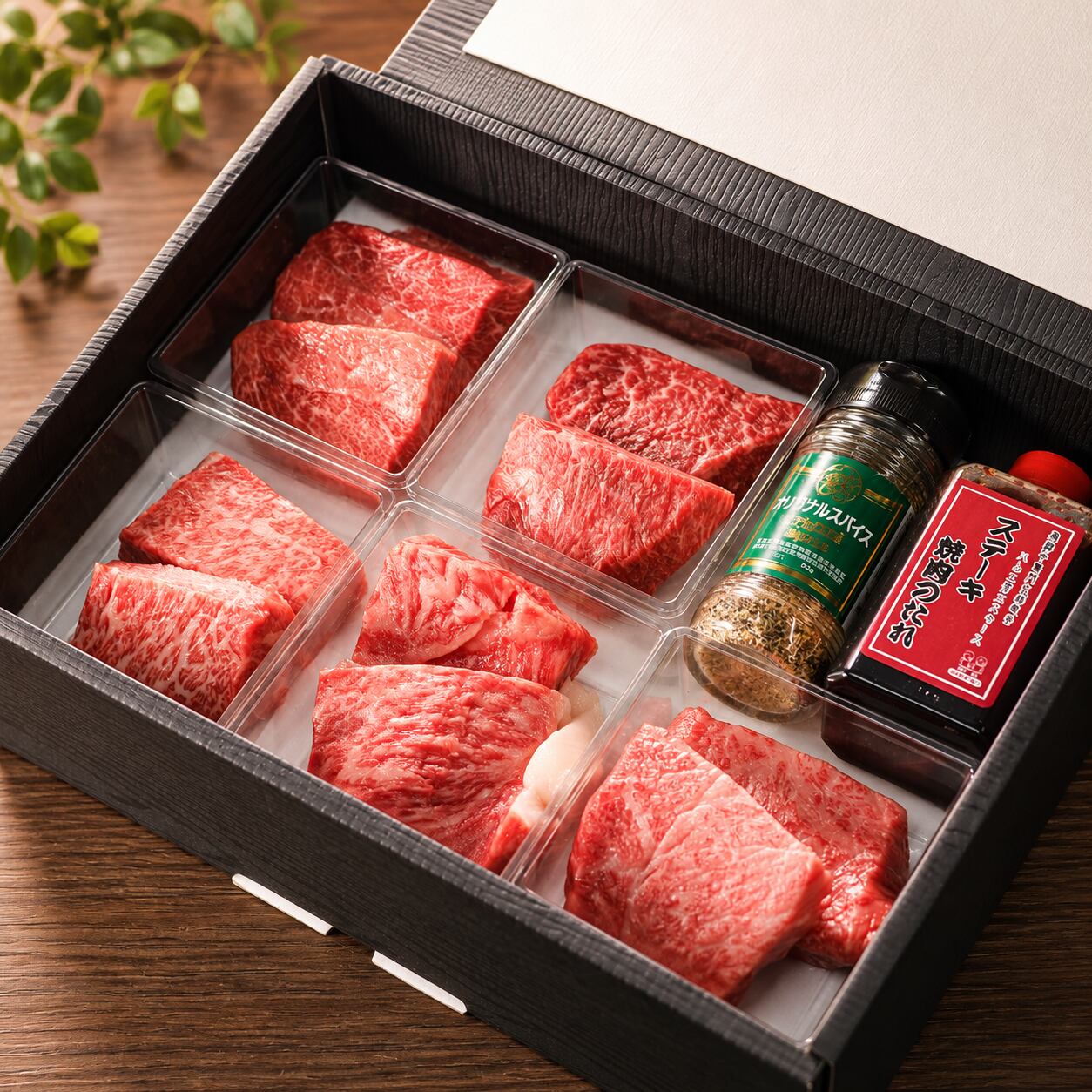 飛騨牛 おまかせミニステーキ 5種盛