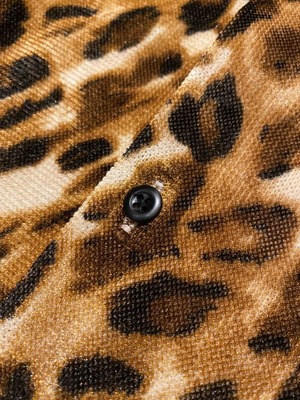 Dlan / Leopard shirt S/S / レオパードシャツ / 豹柄